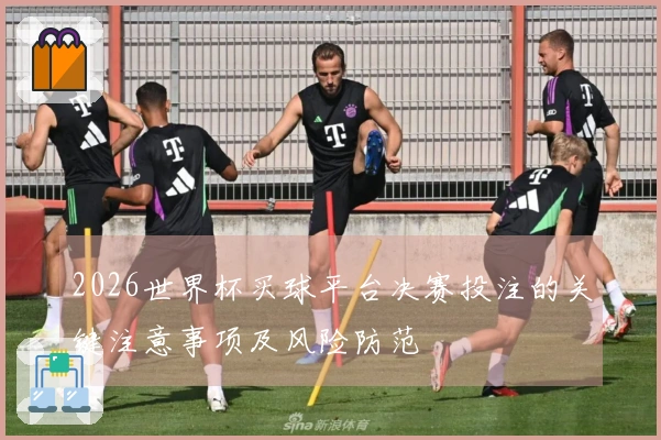 2026世界杯买球平台决赛投注的关键注意事项及风险防范
